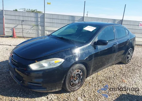 2014 Dodge Dart Se from USA, damaged, VIN 1C3CDFAA6ED677747